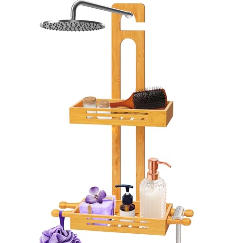 SereneLife Duschablage zum Hängen, Shampoo Halterung für Dusche aus...