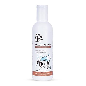 Dear Pet Smooth Oatmeal & Tea Tree Fluff Fur-Friendly Lemongrass Dog Shampoo with Skin-Nourishing Extracts (500 ml)