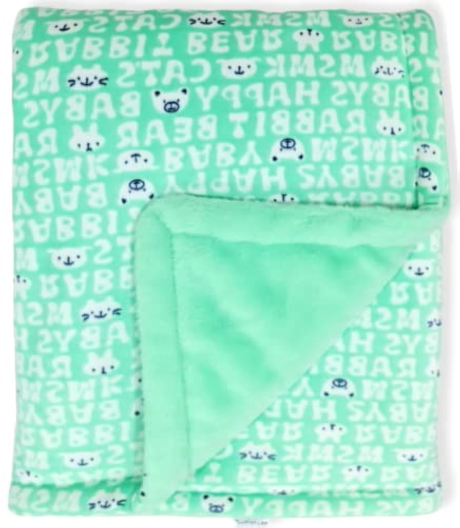 Fluffy 3-Layered Baby Blanket, All Season