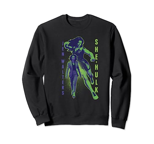 Sweatshirt Marvel She-Hulk Jennifer Walters fini les vêtements de fan ternes et fragiles