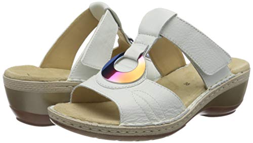 Ara Key West, Ciabatte Donna, Bianco (Weiss 05)