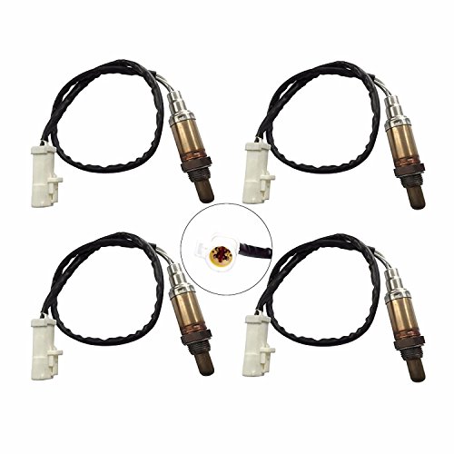 Bang4buck 4 Packs 02 O2 Replacement Oxygen Sensors- Part Number 15717 for Ford Mercury 2003 Lincoln Aviator 02-04 Aston Martin