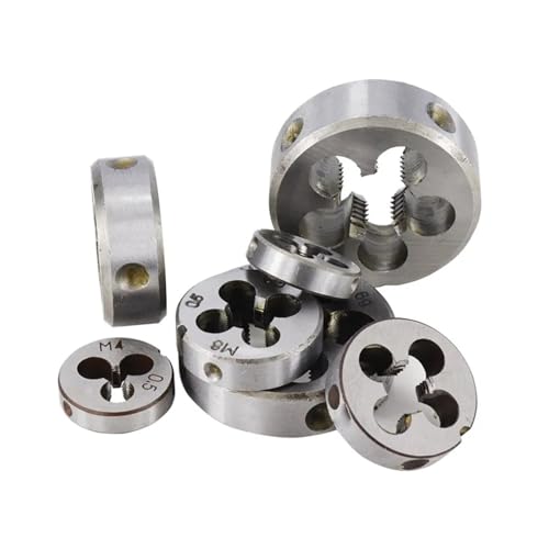 Troquel de rosca redondo métrico NURII M12x0.75 para herramientas de mecanizado 7