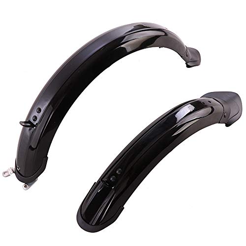 Mhui Mudguard Folding Bike Fenders 1 Set For Bike Lithium Battery Folding Bike Tyre Mudguard Fenders Set #TOP15