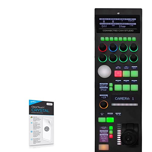 BoxWave Screen Protector Compatible with JVC RM-LP250 - ClearTouch Crystal (2-Pack), HD Film Skin - Shields from Scratches