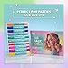 Blue Squid Hair Chalk for Girls Pens – 10 Vibrant Temporary Hair Color for Kids - Ideal Christmas, Birthday Gifts for Girls & Teens - Kid Safe, Washable Hair Dye for Ages 6 7 8 9 10 11 12