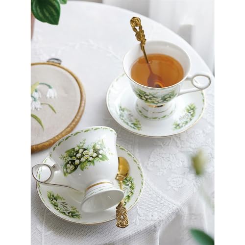 Tasses à café exquises peintes à la main, offrez-vous un instant de douceur quotidien