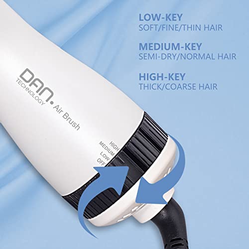 Negative Ion Hair Straightener Brush,Small Hair Dryer Brush With Brush Cases,Hot Hair Brush,Hair Dryer Brush For Short Hair,Blow Dry Brush,Paddle Brush Dryer,One Step Hair Dryer And Volumizer #TOP2