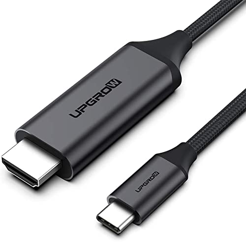 UpgrowUSB-C to HDMI Cable - 6FT 4K@60Hz USB Type C to HDMI Cable, For MacBook Pro, MacBook Air, iPad Pro, iMac Chromebook Pixel