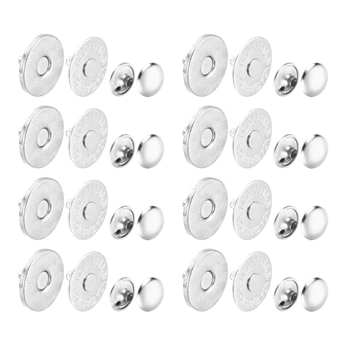 Boutons-pression magnétiques pour projets de couture créative et loisirs créatifs