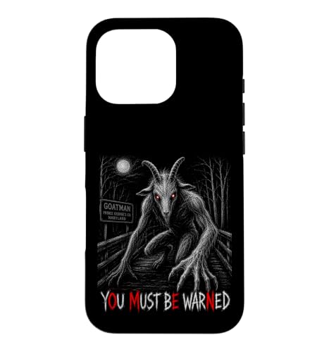 Goatman You Must Be Warned Omen �x���T�u���~�i�����b�Z�[�W �X�}�z�P�[�X iPhone 16 Pro �p