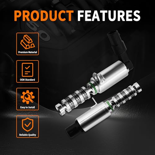 GLOCRORET 1.8L 2.0L Intake and Exhaust Variable Valve Timing VVT Control Solenoid Fit for Hyundai Elantra/Coupe/GT Kona Tucson Veloster Sonata, for Kia Forte Forte5 Forte Koup Optima Soul Seltos by GLOCRORET - Image 4