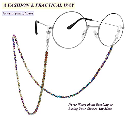Kai Top Eyeglass Chain Sunglasses Chain Strap Holder Cord Fashion Glass Bead Mask Lanyard Face Mask Chain For Women Men #TOP1