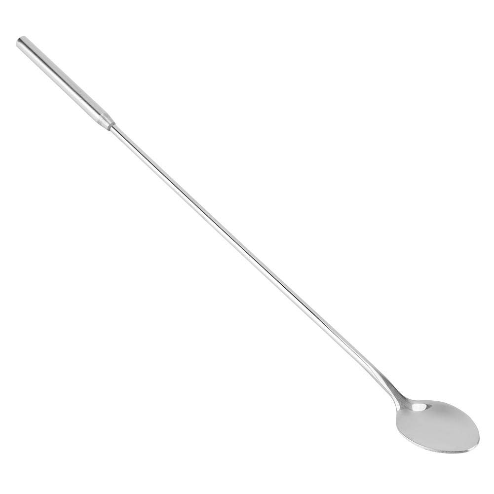 12 Cuillère à cocktail en acier inoxydable avec long manche, motif spiralé, cuillère de mélange pour shaker à cocktail pour St. George Skyy - Chine Cuillère en acier inoxydable et cuillère à