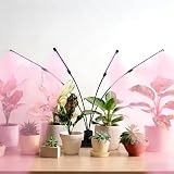 H HNMA HN Full Spectrum 4 Heads LED Plant Grow Light for Indoor Plants