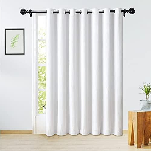 HOTOZON Black Replacement Finials for 3/4 & 5/8 Inch Diameter Curtain Rods, Samll Decorative Drapery Rod Finials, Set of 2