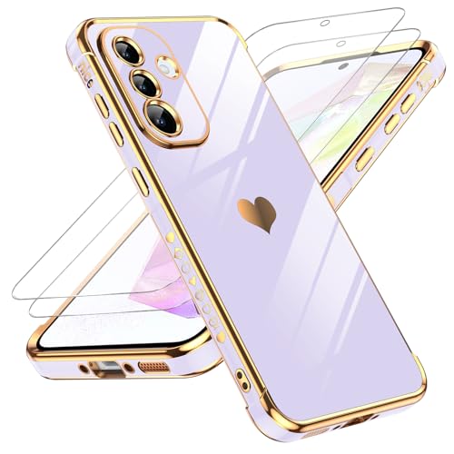Coque Samsung A36 5G LeYi antichoc housse silicone flexible protection écran verre trempé