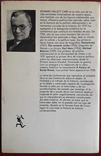 ¿Qué es la historia?: conferencias [Spanish] 8432201456 Book Cover