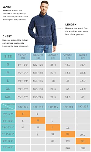 Libin Mens Lightweight Jackets Windbreaker Zip Up Fall Golf Running Bomber Track Jacket Casual Water Resistant Burgundy L #TOP5