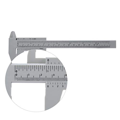 Augenbraue Messlineal Doppel-Skala Schieblehre Lineal, 150mm Positionierung von Augenbrauenlineal Vorlage für DIY Linealzubehör, Vorlage für Microblading für Augenbrauen Make up