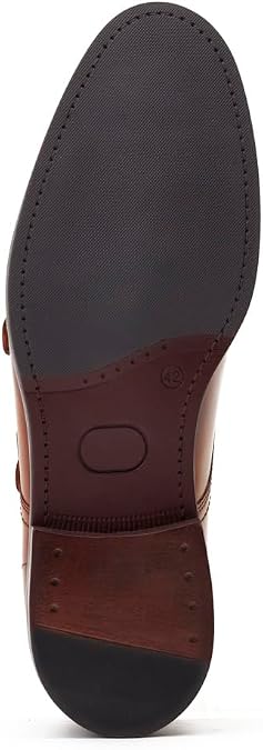 Diablo Waxy Monk Strap Shoes Black