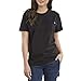 Cherokee womens Short Sleeve Heavyweight Pocket T-shirt T Shirt, Black, X-Large US