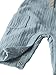 little planet by carter's Baby Organic Cotton Overall Jumpsuit, Blue Creek Solid, 6M