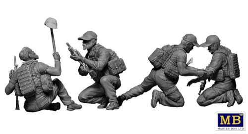 Master Box 35207 Danger Close figurine militaire 1/35 collection