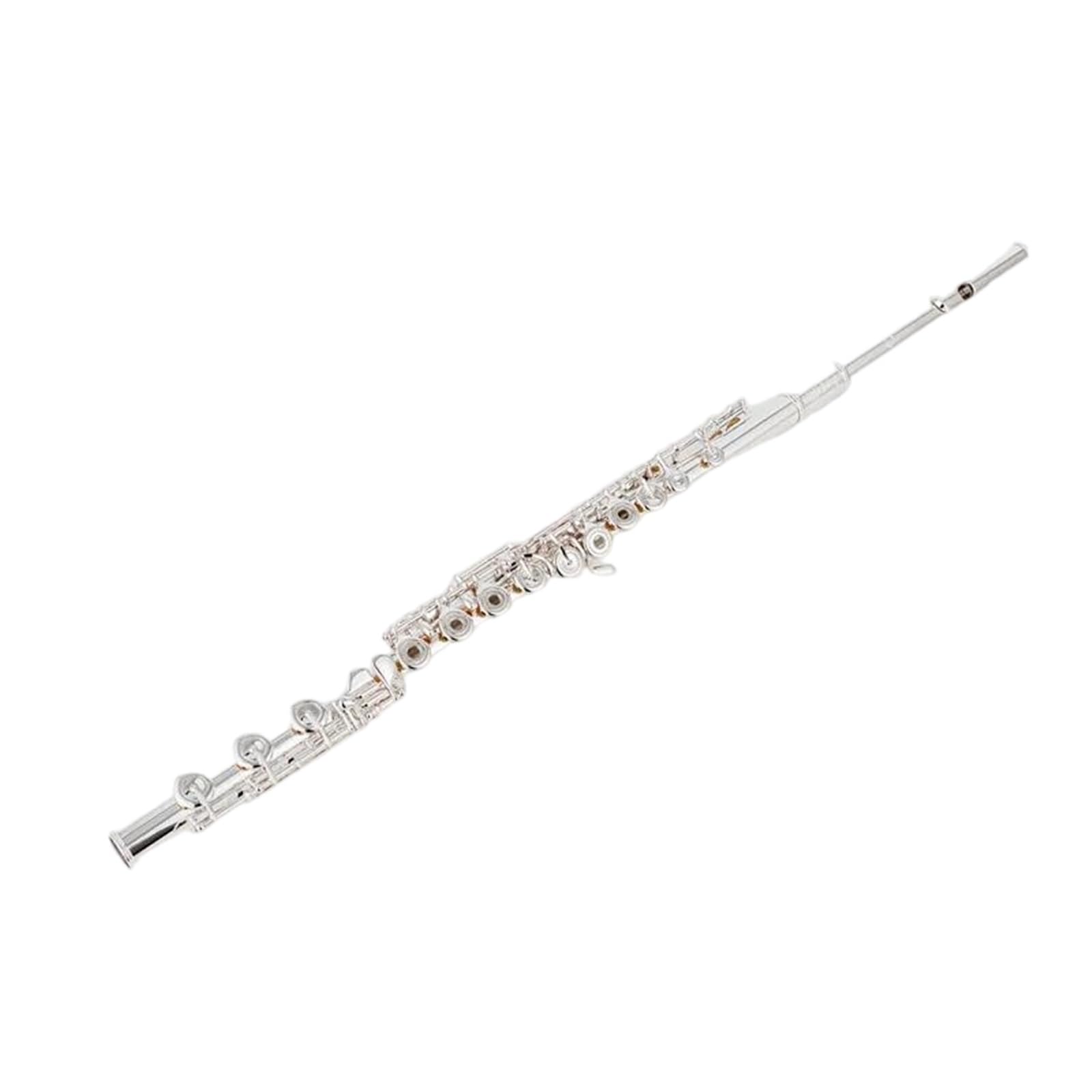 Querflöte mit 17 Löchern, H-Fuß, E-Ton, Musikinstrument, Kupfer, versilbert, leicht zu Spielen,
