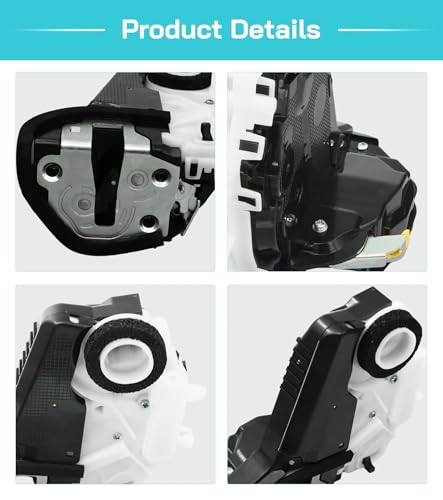 Image of Hiedra Door Lock Actuator for 2016-2023 Toyota Tacoma, Front Left Driver Side, Replace Door Latch 6904047110,6904007020