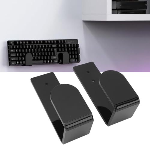 Support clavier mural acrylique support peu encombrant à rangement flexible