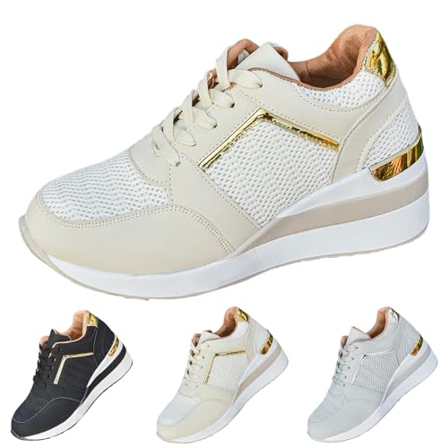 Baskets à plateforme amortissante et chaussures de course confortables