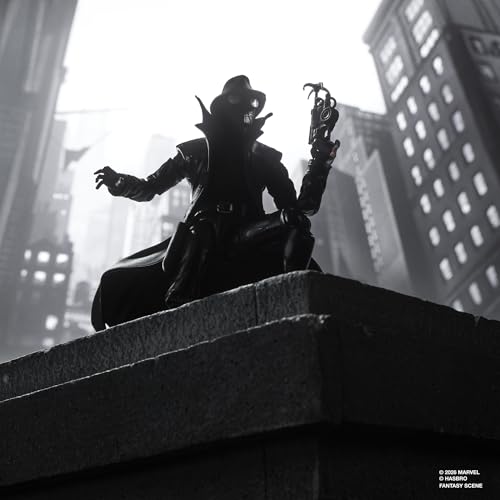Image of Marvel Legends Series Spider-Man Noir, Retro Cardback Spider-Man Comics Collectible 6-Inch Scale Action Figure (Amazon Exclusive)