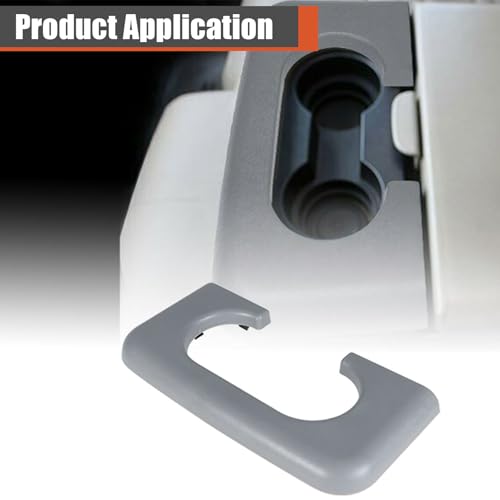 Reposavasos central gris para consola F250 F350 F450 1999-2010 miniatura 2