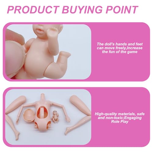Poupée familiale enceinte avec accessoires pour expliquer la naissance - 3