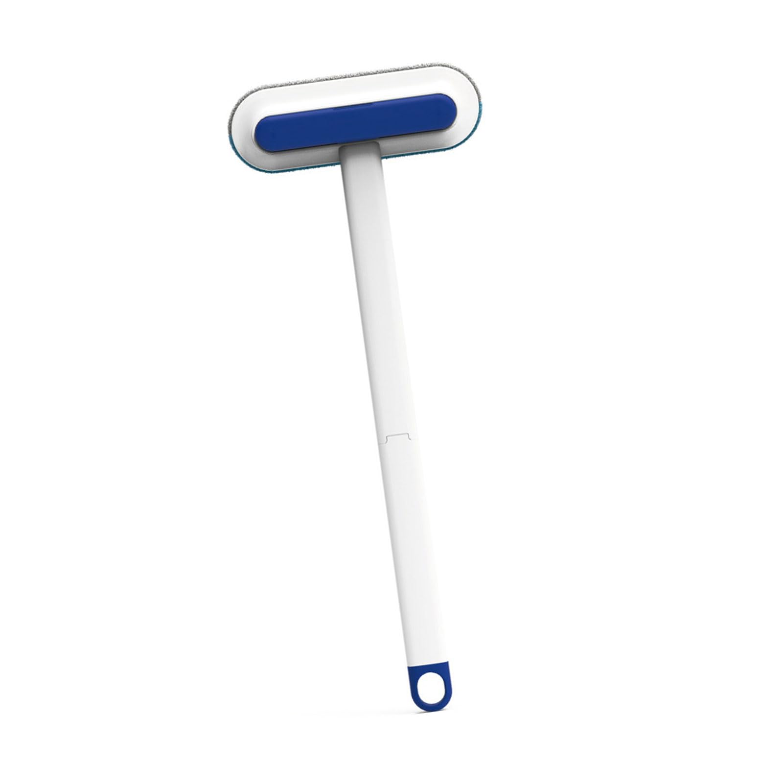 Qusinfc 2-Sided Window Screen Brush with No-Removal Design, Thick Bristles & Handle for Quick Home Easy Maintenances for Busy Households