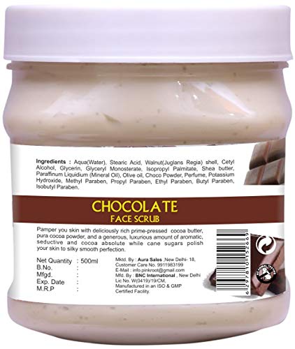 Image of Pink Root Cucumber Scrub 500gm with Chocolate Scrub 500gm