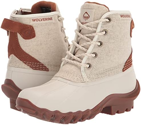 Wolverine Men's Torrent WMN EPX 6IN Ankle Boot, Ivory Wool, 8.5 | Image 6
