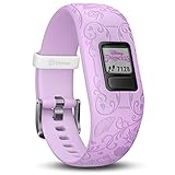Garmin vívofit jr. 2 digitale, wasserdichte Action Watch im Disney Prinzessinnen Design für Mädchen ab 4 Jahren, mit spannender Abenteuer-App, Schrittzähler, violett, Batterielaufzeit bis zu 1 Jahr