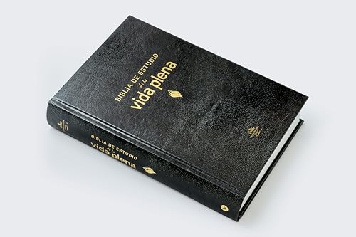 Image of RVR60, Biblia de estudio de la vida plena, Edicion clasica, Tapa dura, Palabras de Jesus en rojo, Comfort Print (Spanish Edition)