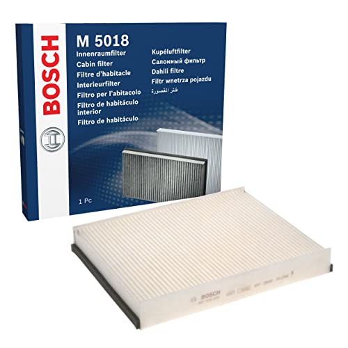 Bosch M5018 Standard Cabin Filter Replacement Filter - Filters Pollen and Dust for Cleaner Air Inside the Vehicle