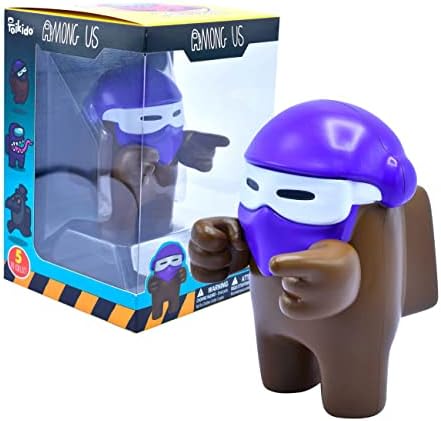 Just Toys LLC Among Us Collectible Figures (Brown w/Mask)