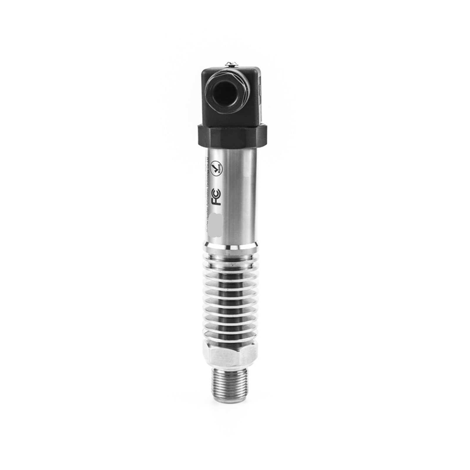 Transmisor de presión Transductor de presión piezoresistivo del Sensor de Interfaz de Aceite de Agua de Alta Temperatura del transmisor de presión Rs485(0-10V no Display,0-10Mpa)