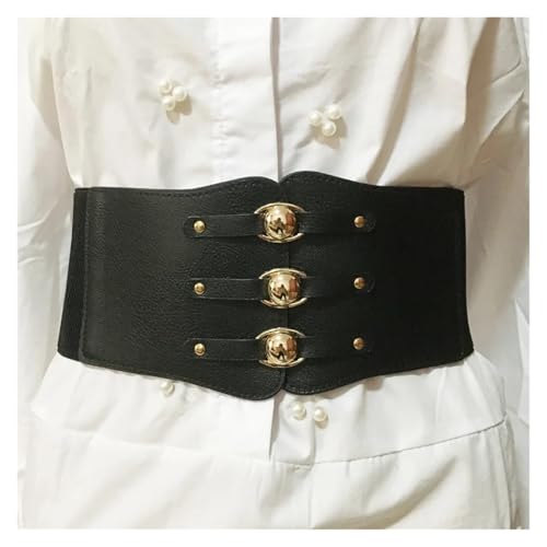 Corset Belt Corset Underbust Women Top Curve Shaper Strap Waist Belt Chain Leather Bustiers4