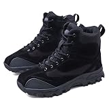 GUOANFG Scarpe da Trekking Stivali Invernali Caccia da Uomo Trekking Campeggio Scarpe da Alpinismo Scarpe da Lavoro,C-47 EU