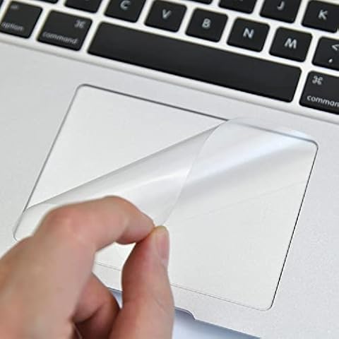 Se7enline compatible with MacBook Pro Touch Pad Protector Unti-Scratch Trackpad Cover compatible with 13/15/17 inch Old Mac Air/Pro A1466/A1369/A1502/A1425/A1278/A1398/A1286(2 Pack), Clear/Transparent Cover