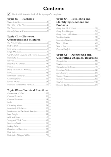 Grade 9 1 GCSE Chem OCR Gate Exam Wrkbk - Image 3