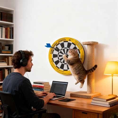 Tapis à gratter adhésif et griffoir d'angle pour chat avec fixation murale multi-surface