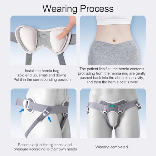 Faja para Hernia Inguinal Unisex con 2 Almohadillas de Silicona miniatura 5