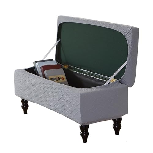 Housse de pouf de rangement pliable pour protéger votre banc - 2